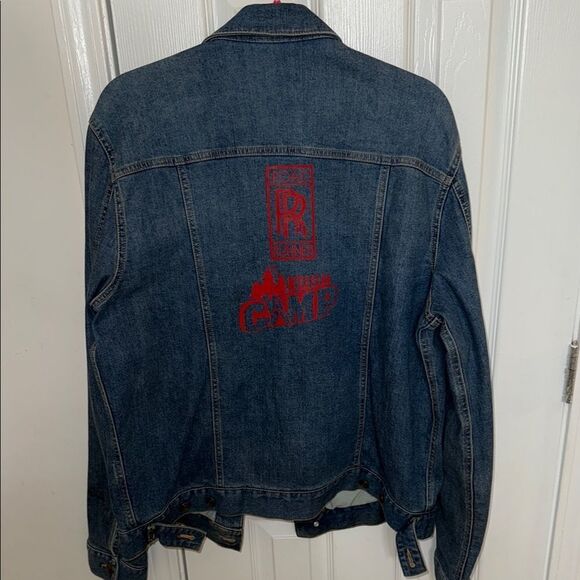 Kush Kano Denim Jacket with Red Patches - Picture 7 of 8